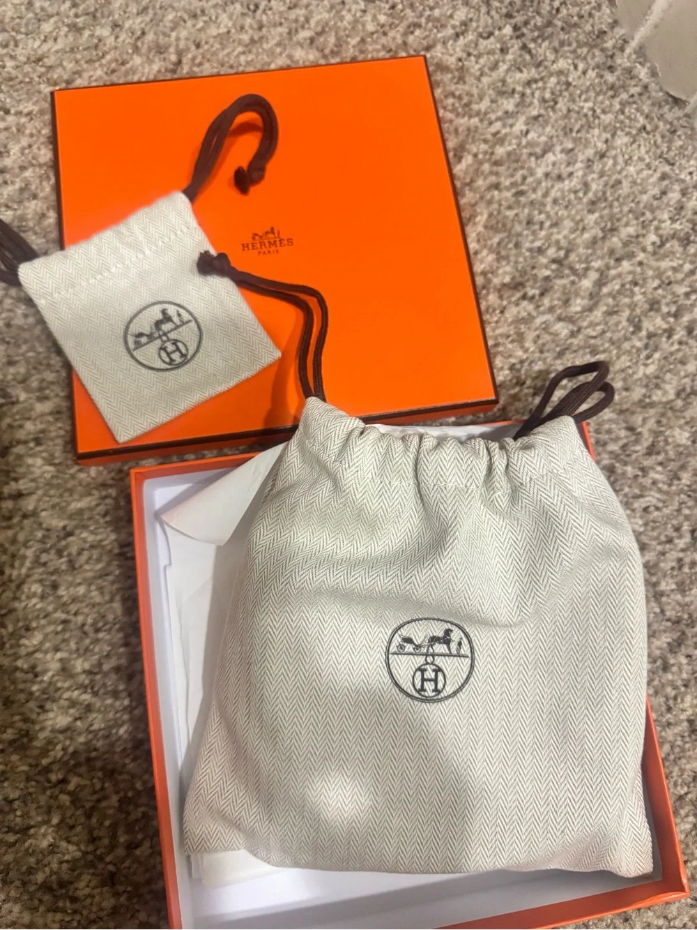 Hermès Mini Constance H belt buckle & Reversible leather  display picture 1